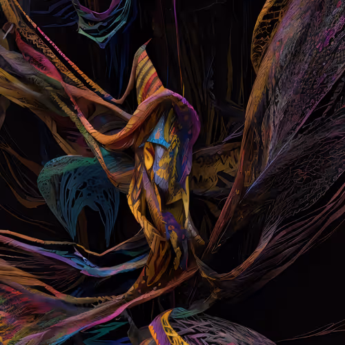 Winds of Yawanawa #848 by Yawanawa and Refik Anadol