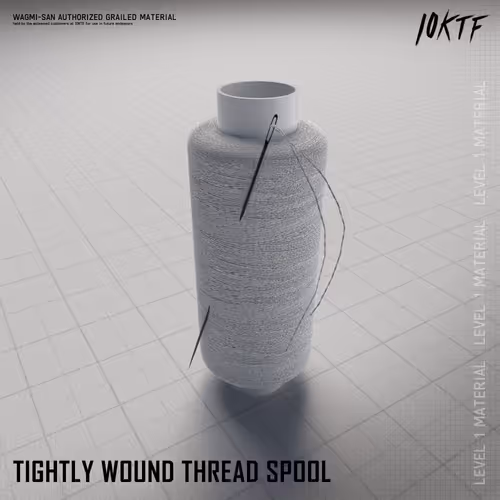 Tightly Wound Thread Spool