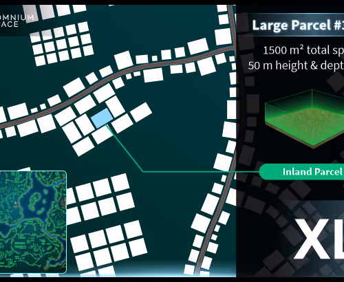 Extra Large #3225 (XL) parcel in Somnium Space