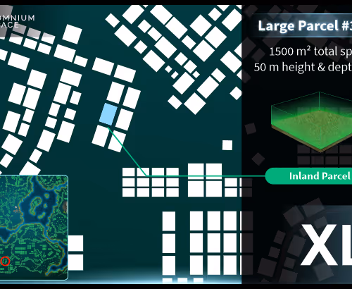 Extra Large #3472 (XL) parcel in Somnium Space
