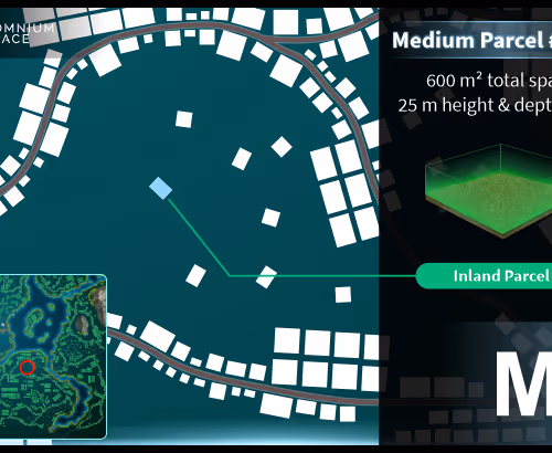 Medium #1850 (M) parcel in Somnium Space