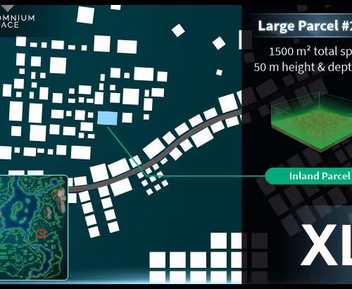 Extra Large #2843 (XL) parcel in Somnium Space