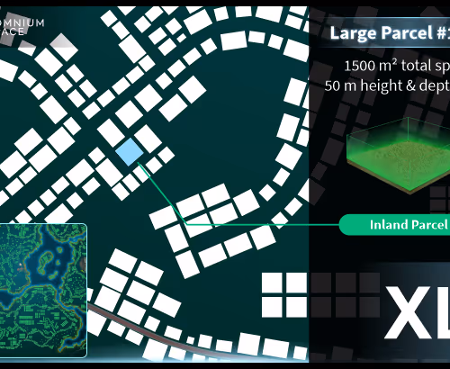 Extra Large #1033 (XL) parcel in Somnium Space