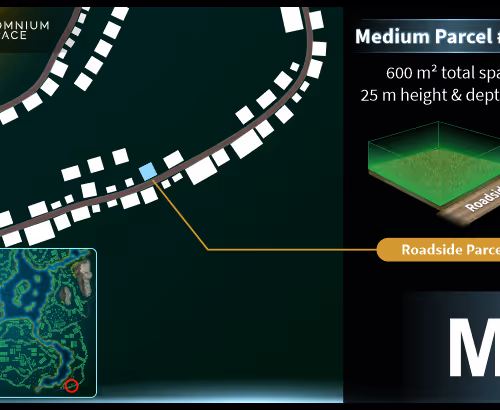Medium #4242 (M) parcel in Somnium Space