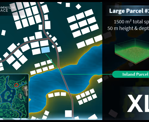 Extra Large #3530 (XL) parcel in Somnium Space