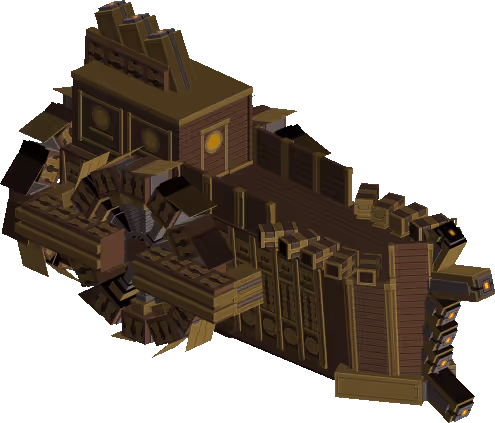 Steampunk Battle Ship